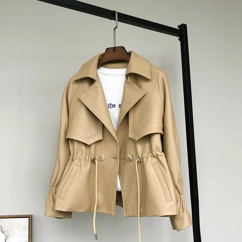 Рисунок 2 - Женский элегантный жакет из натуральной кожи