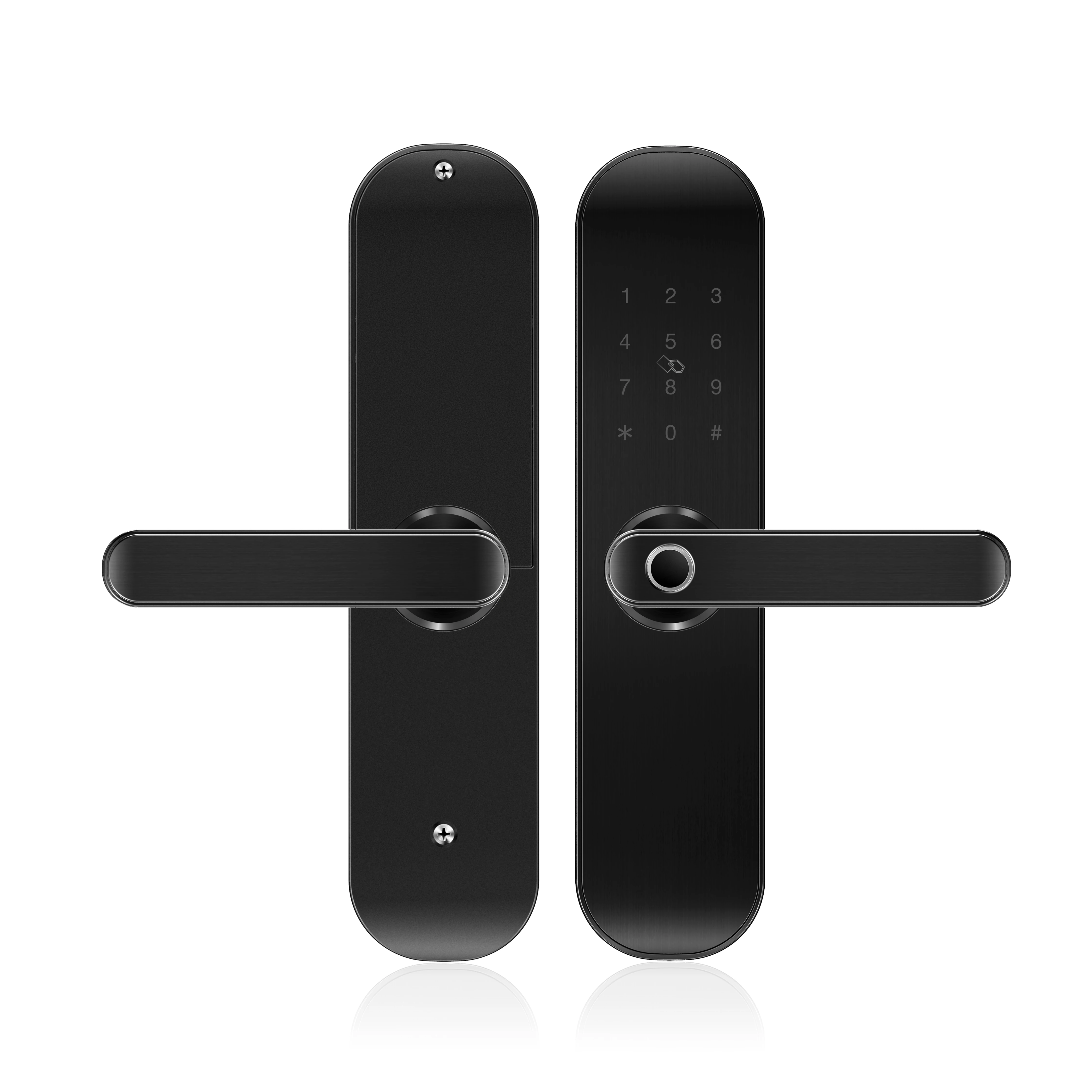 

WiFi Smart Door lock APP Notification Alerts Home Alarm Security, Compatible With Alexa Google Home