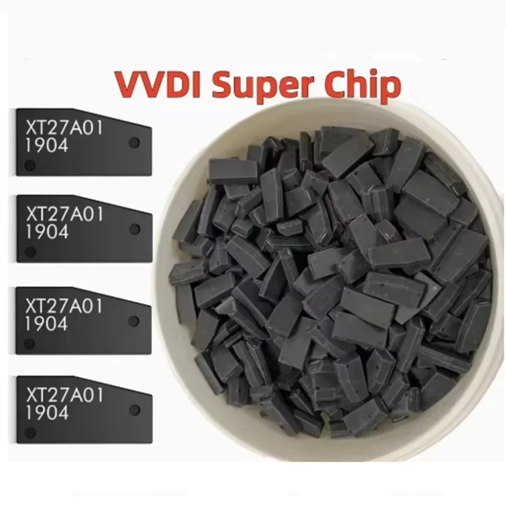 

Суперчип-транспондер XT27A VVDI XT27A01 Super Chip для ID46/40/43/4D/8C/8A/T3/47 для мини-инструмента VVDI