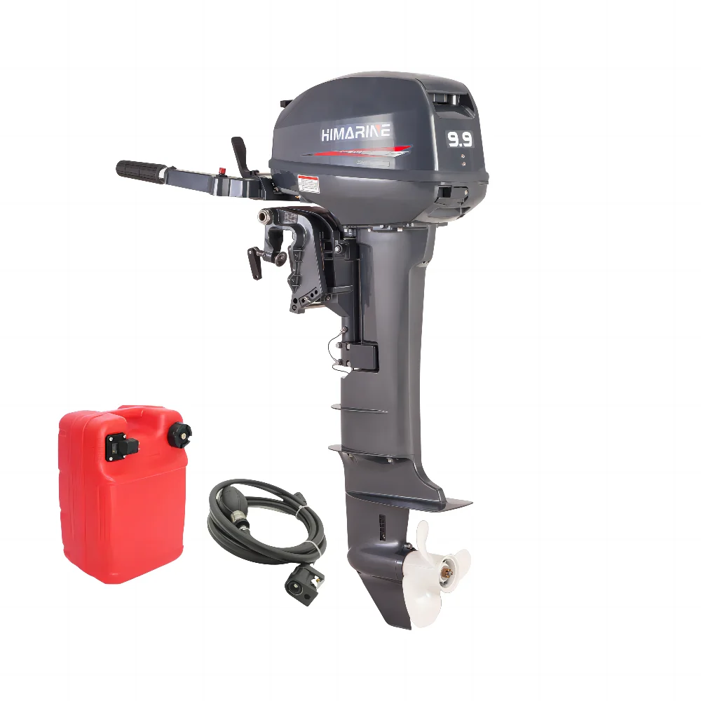Двигатель Himarine для надувной лодки 2-тактный 9 л.с. подходит подвесных моторов Yamaha