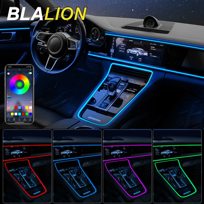 USB-лента для подсветки салона автомобиля 64 цвета |