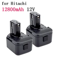 new 12v battery 12800mah 12v rechargeble battery for hitachi eb1214s 12v eb1220bl eb1212s wr12dmr cd4d dh15dv c5d ds 12dvf3