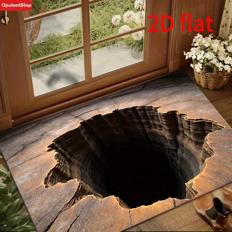 

3D иллюзионный коврик 100% полиэстер