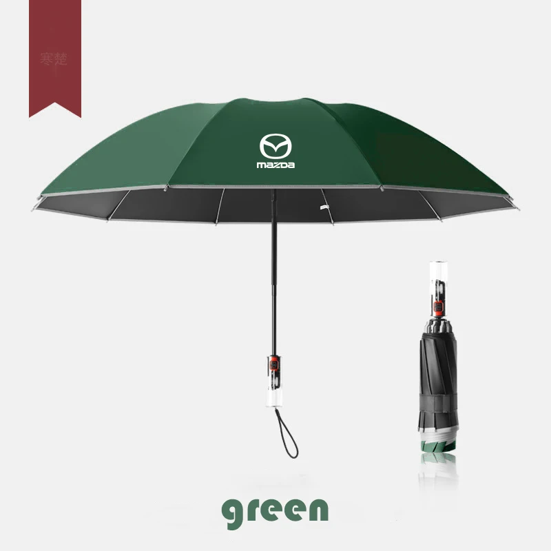 

Автомобильный полностью автоматический светоотражающий зонт для Mazda 2 3 5 6 skyфитнес Axela Atenza CX30 CX5 CX8 CX9 MX5 RX8 RX7