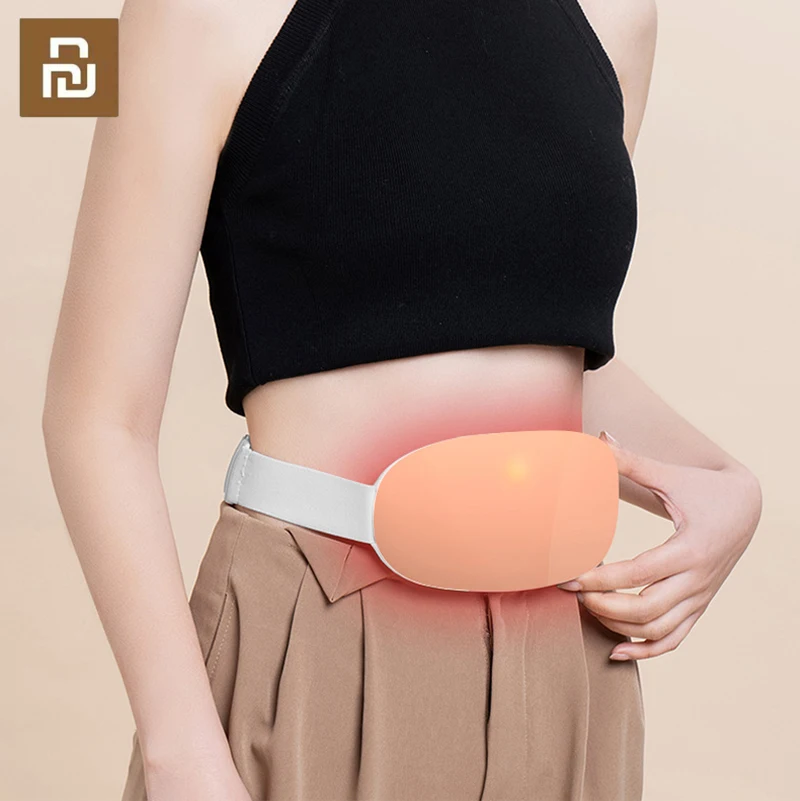 Умный графиновый теплый ремень YOUPIN Zdeer, портативный массажный беспроводной смарт-термостат для шеи и живота с быстрым нагревом