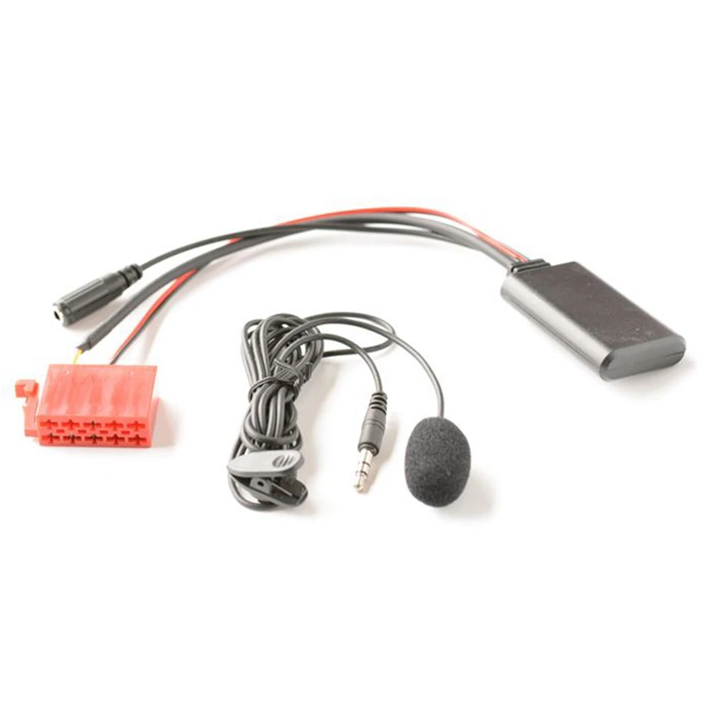 Автомобильный AUX Bluetooth 5 0 аудио кабель адаптер + микрофон для Benz специальный Abaecker