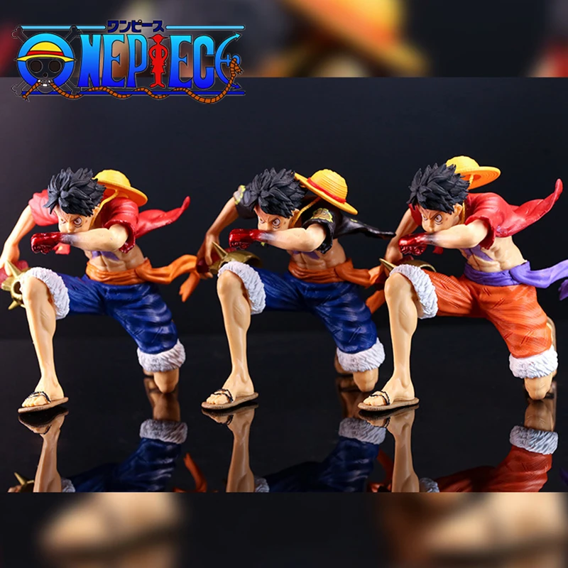 

12cm Anime One Piece Bt Gear 4 Blow Luffy Figure Gk Wano Country Gear 3 Luffy Action Figurine Collectible Model Doll Toys Gifts