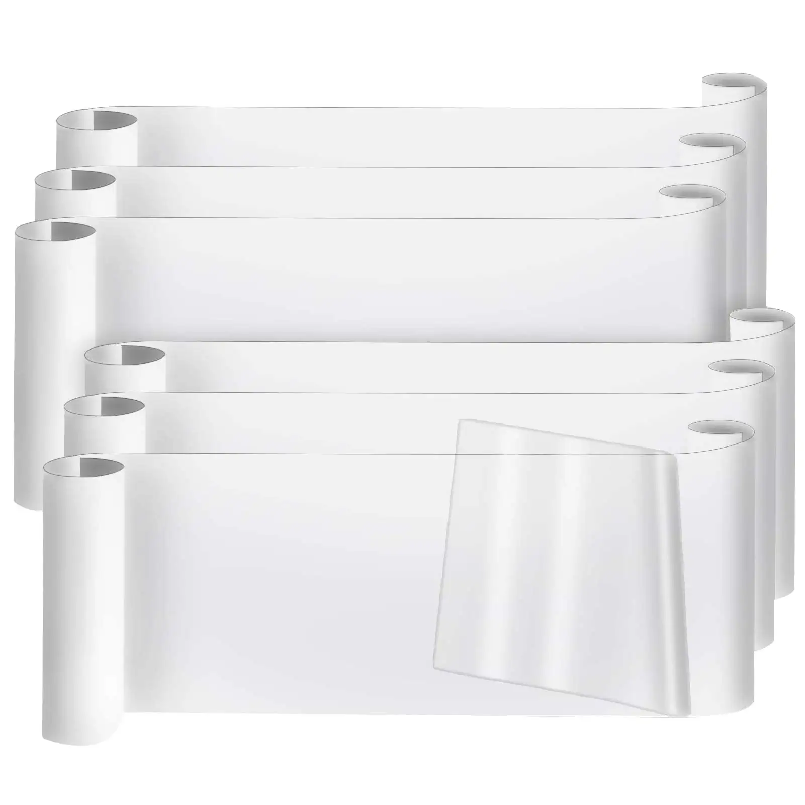 

6pcs TPU Inflatable Patch Repair Kit Clear Waterproof Pool Patch Repairing Self-Adhesive Tape Repair Sticker Tape For Swimming