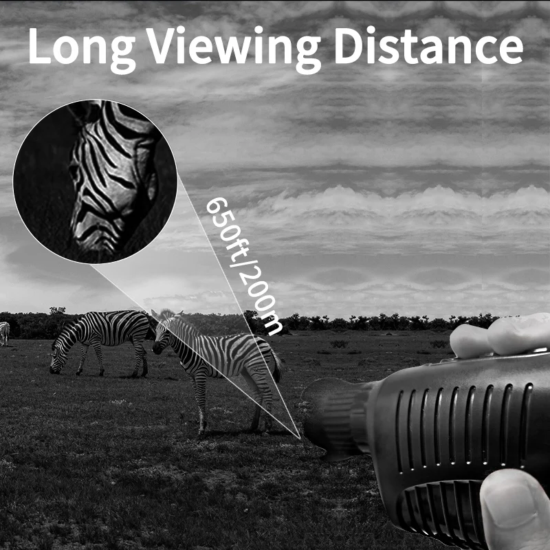 Монокулярные очки ночного видения 1080P телескоп с широким диапазоном HD