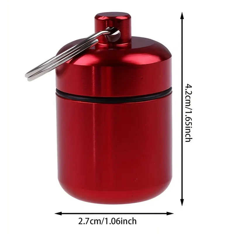 

Водонепроницаемый алюминиевый органайзер для таблеток