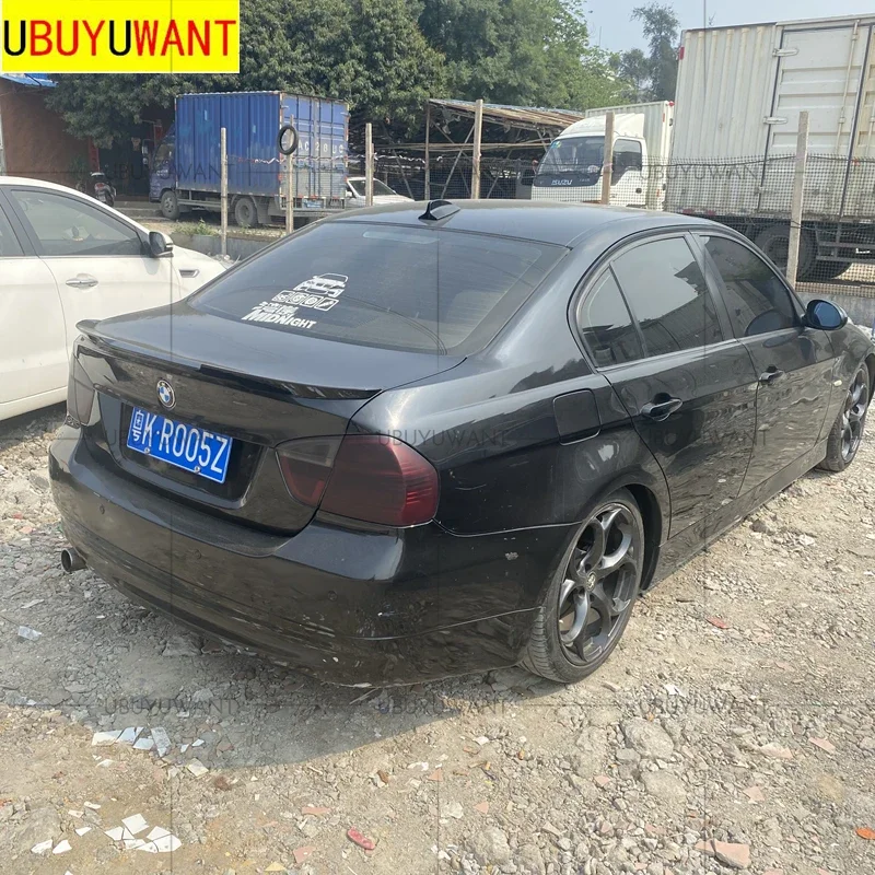 EPFBSQP для BMW E90 3 серии 2005-2011 M4 Стиль ABS окрашенный задний спойлер багажник крыло