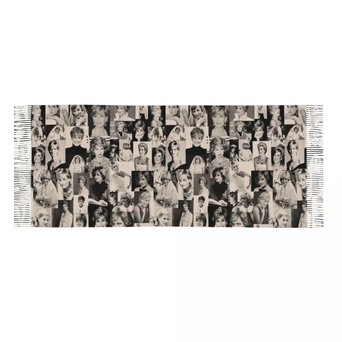 Женская зимняя шаль Lady Diana теплый длинный мягкий шарф из пашмины шарфы