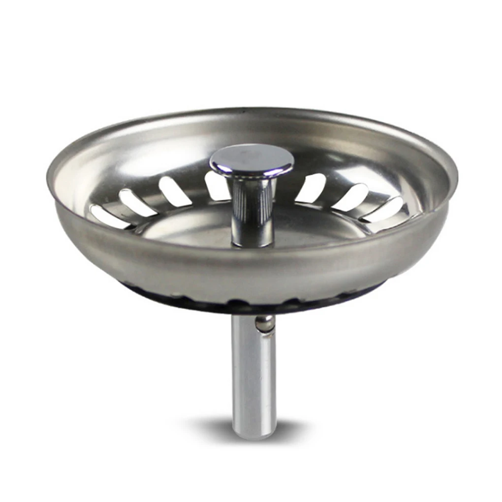 

Kitchen Stainless-Steel Sink Strainer Water Stopper Filter Net Stopper