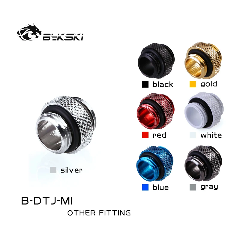 

Bykski Water Cooling Fittings B-DTJ-MI,G1/4 Dual External Thread Mini Male To Male Fittings,PC Water Cooling Connector