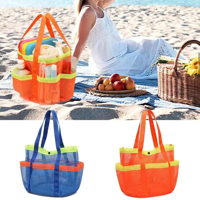 Портативная Сетчатая Сумка для душа быстросохнущая сумка органайзер туалетных