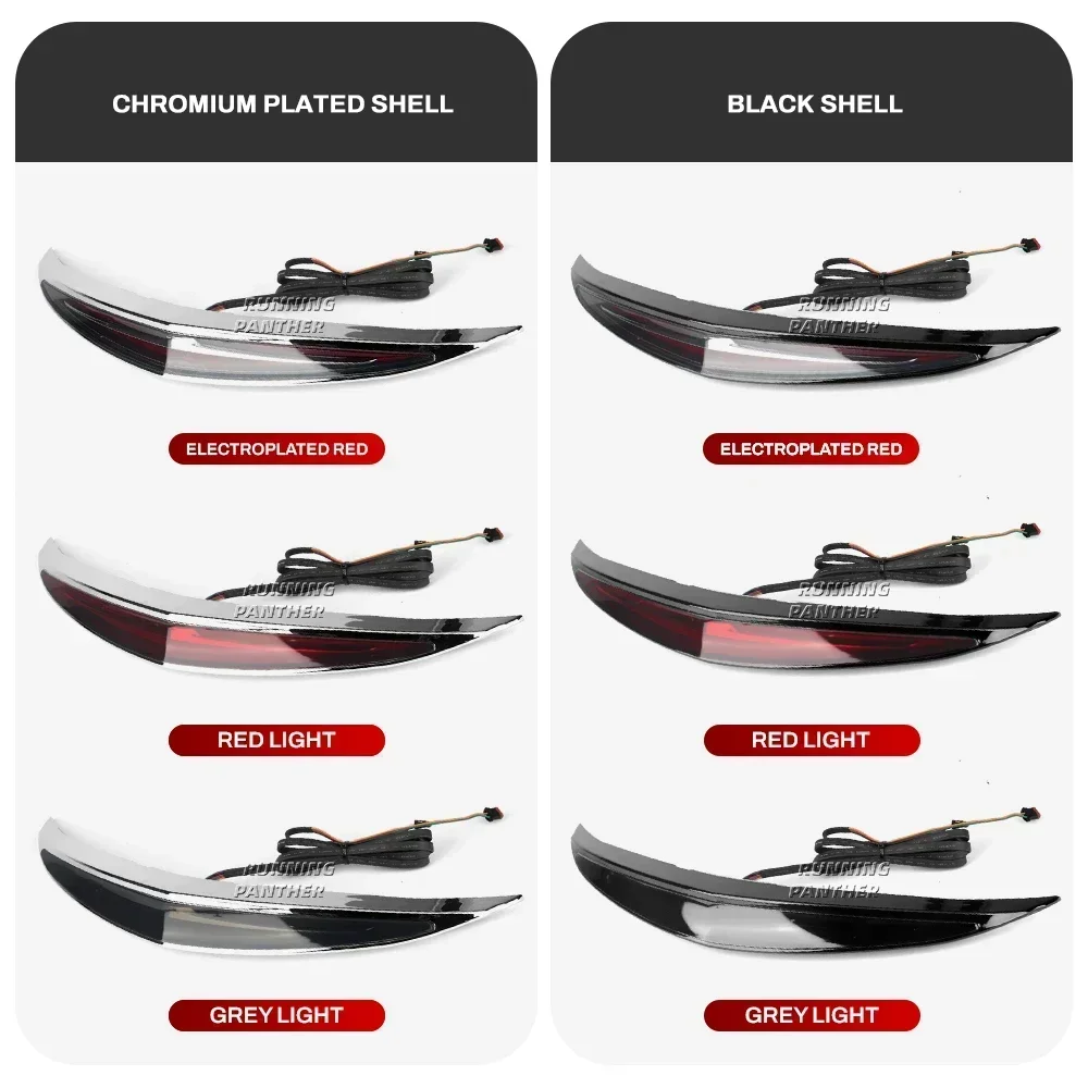 Motorcycle Top Box LED Trunk Luggage Lamp Turn Signal Brake Light For Honda Gold Wing GL1800 Tour DCT Airbag 2021-2024 2023