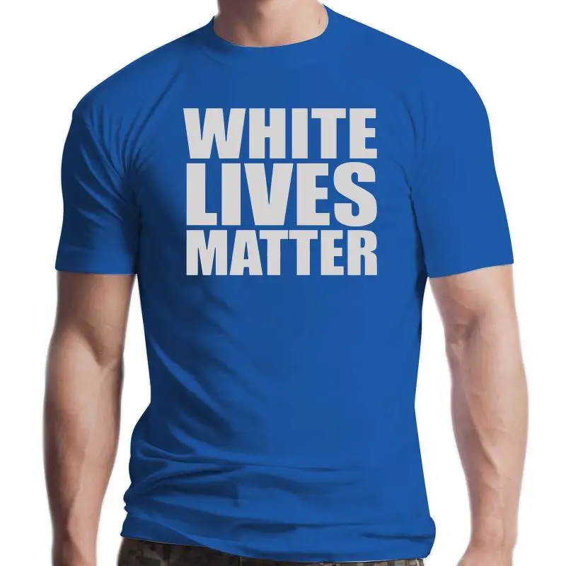 

Kaus Tee Baru White Lives Matter Populer Tagless Sbz6435