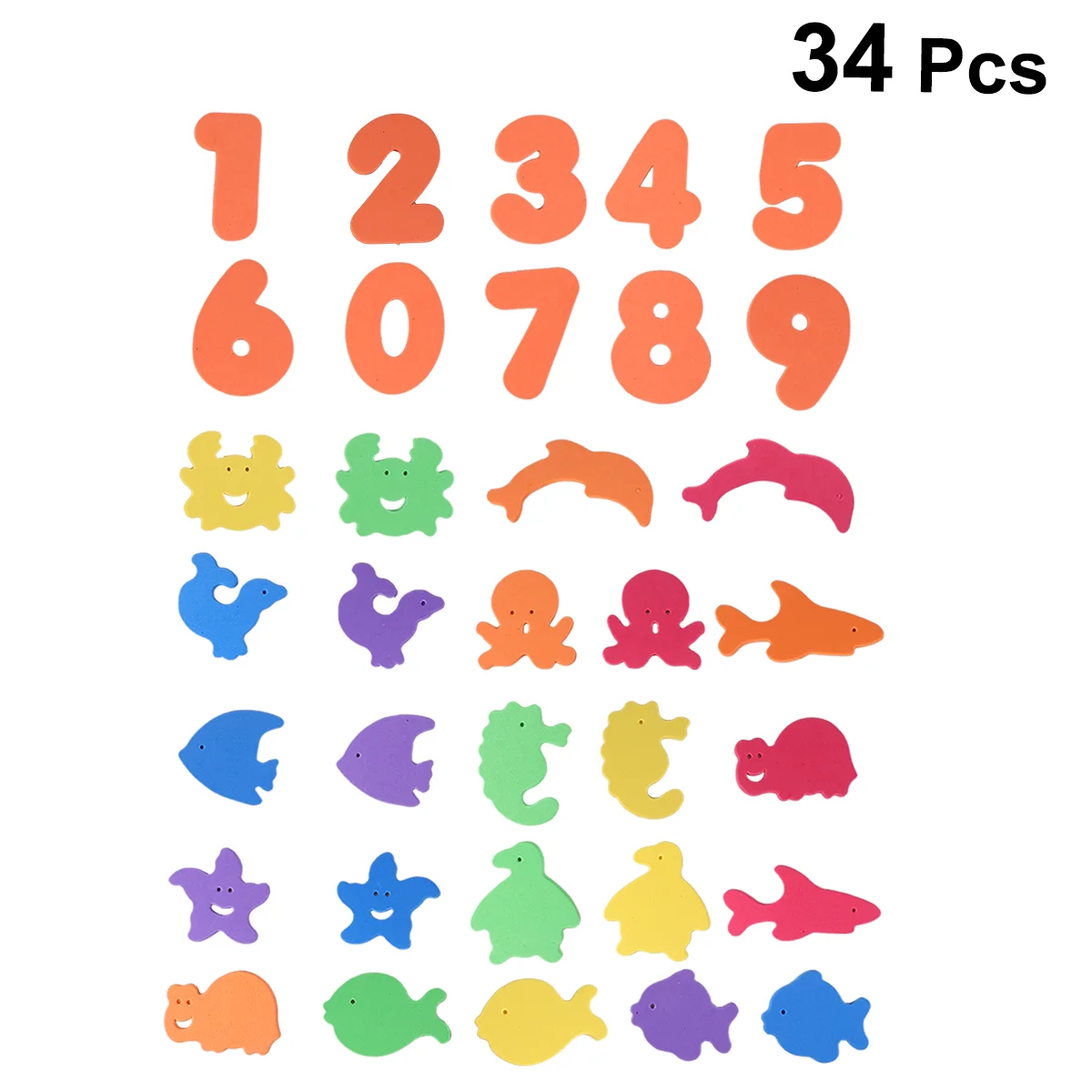 

Stickers Bathfish Marine Non Bathing Bathtub Shower Number Bathroomtub Anti Kid Baby Game Numbers Animal Gift Eva