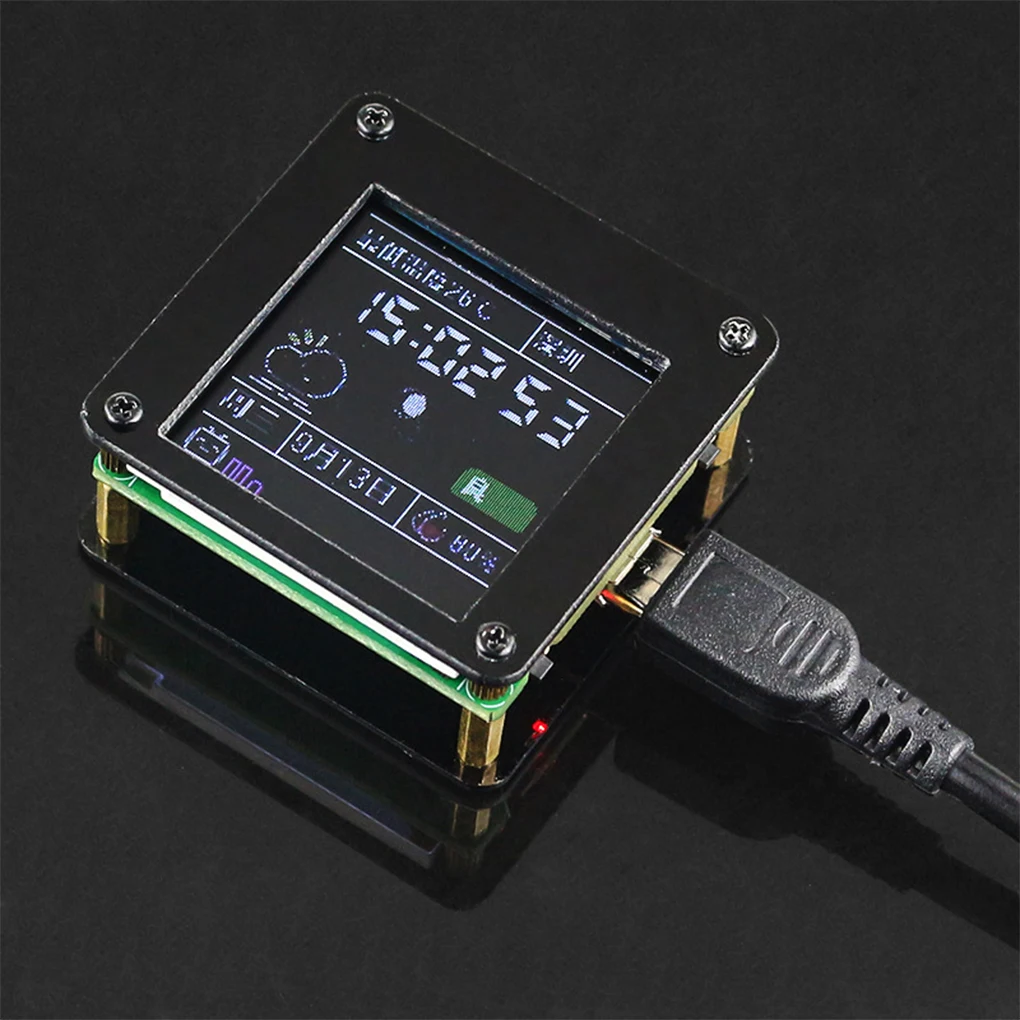 ESP32 C3 Настольные мини-украшения 1 44-дюймовый ЖК-дисплей Wi-Fi и BT Подвеска для ручной