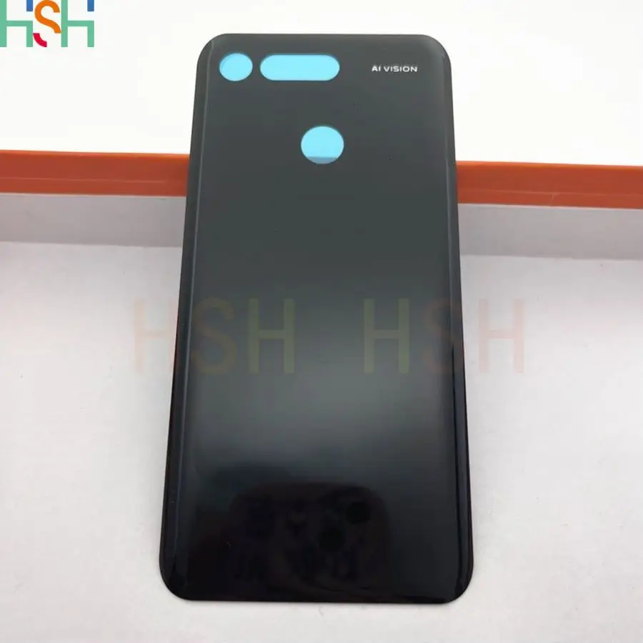 Крышка батарейного отсека для Honor V20 задняя крышка Huawei View 20 корпус с объективом