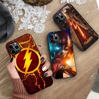 bandai dc heroes the flash phone case silicone soft for iphone 13 12 11 pro mini xs max 8 7 plus x 2020 xr cover