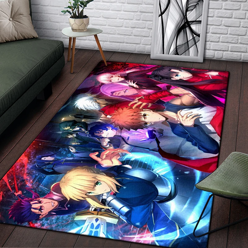 

Fate Comic Customized HD Printed Carpet Household Children's Room Living Room Rugs Yoga Mats Simple Floor Mat Gifts Dropshipping