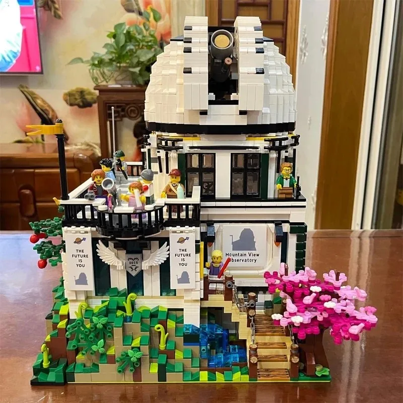 Panbo MOC 7703 совместимый с 910027 обсерватория гор обзор строительные блоки кирпичи