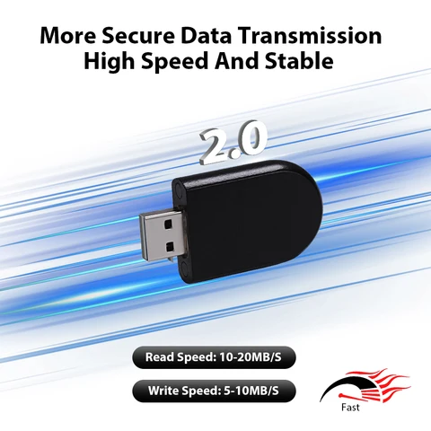 JASTER Деревянный флэш-накопитель USB 2.0 128/64/32 ГБ