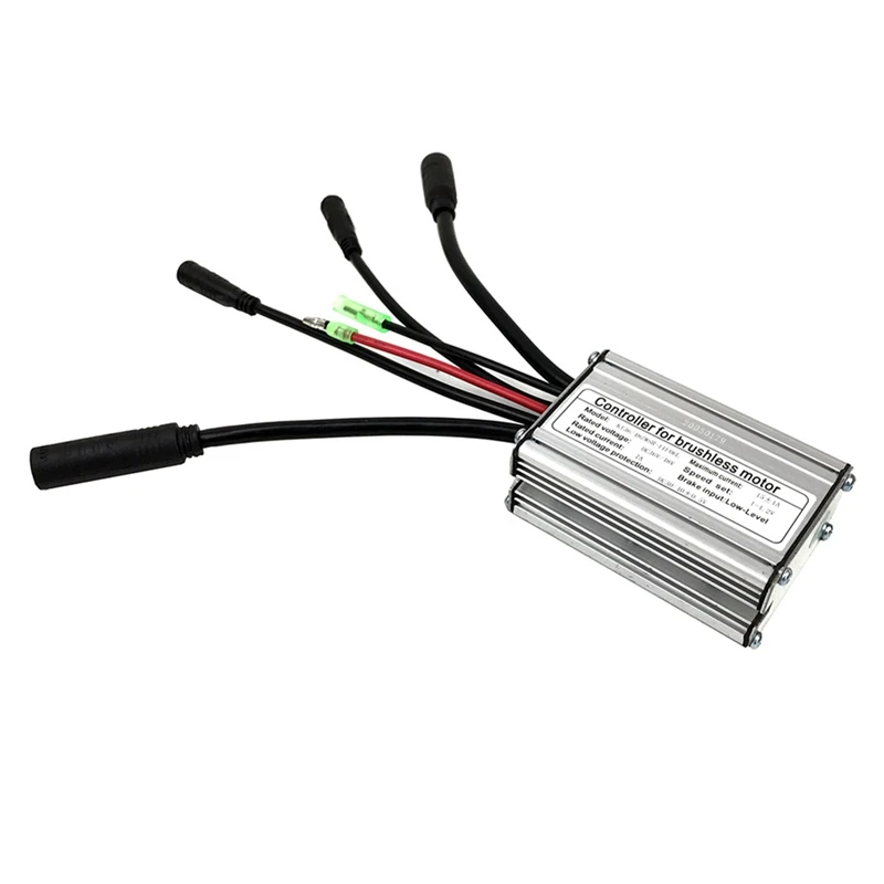 

Quality Electric Bicycle KT-15A Controller 36V/48V 6 Tube Squarewave Controller With Double Head Light Wire