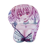 3d chest mouse pad 25521328mm 3d stereo mouse pad silicone wrist rest anime mouse pad chest mouse mat play carpet desk carpets