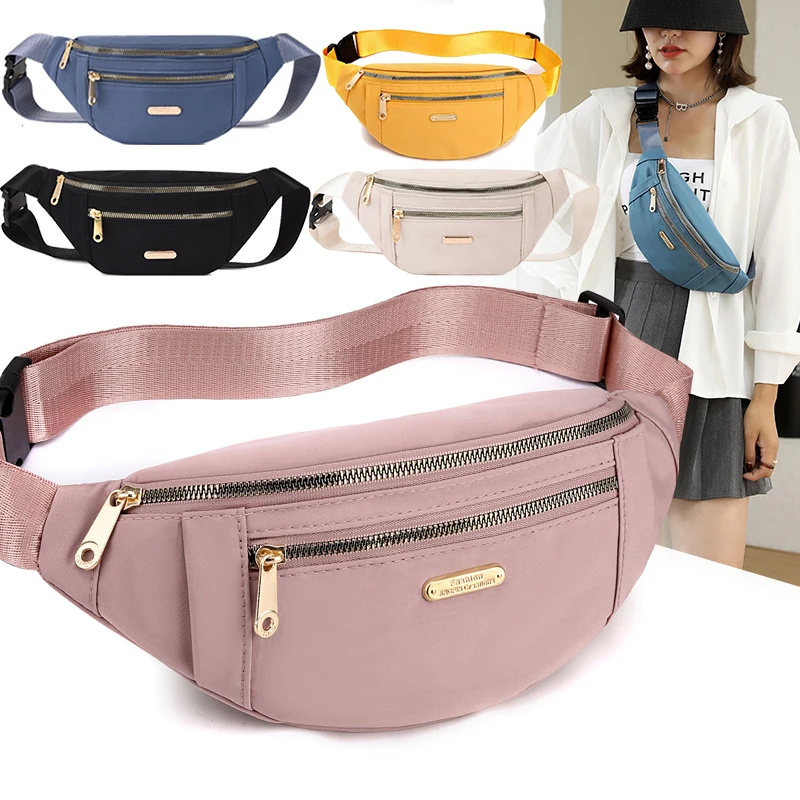 

Fashion Fanny Pack Women Waist Bag Men Belt Pouch Waist Pack Female Banana Bag for Women Ladies Travel Shoulder Purse Belt Bag