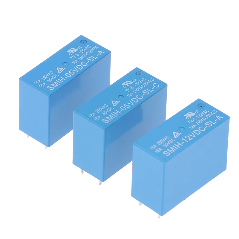 SMIH-05V/12V/24V DC-SL-A -SL-C 5V 12V 24V 16A 6pin 8Pin релейный регулятор цепи