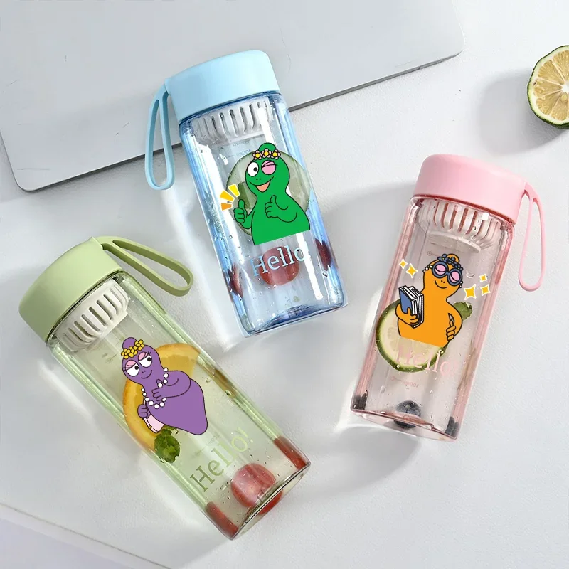 650 мл Barbapapa детская бутылка для воды большой емкости студенческая спортивная