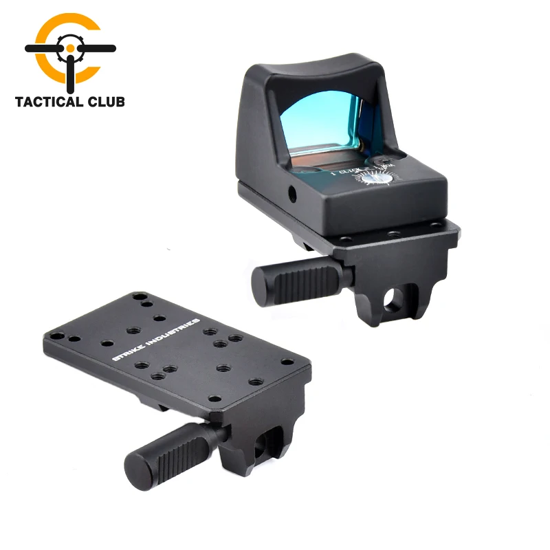 

Tactical Universal Rear Glock 17 19 22 23 Pistol Red Dot Sight Scope Reflex RMR Mount Plate Base Rear Arisoft Accessories G17