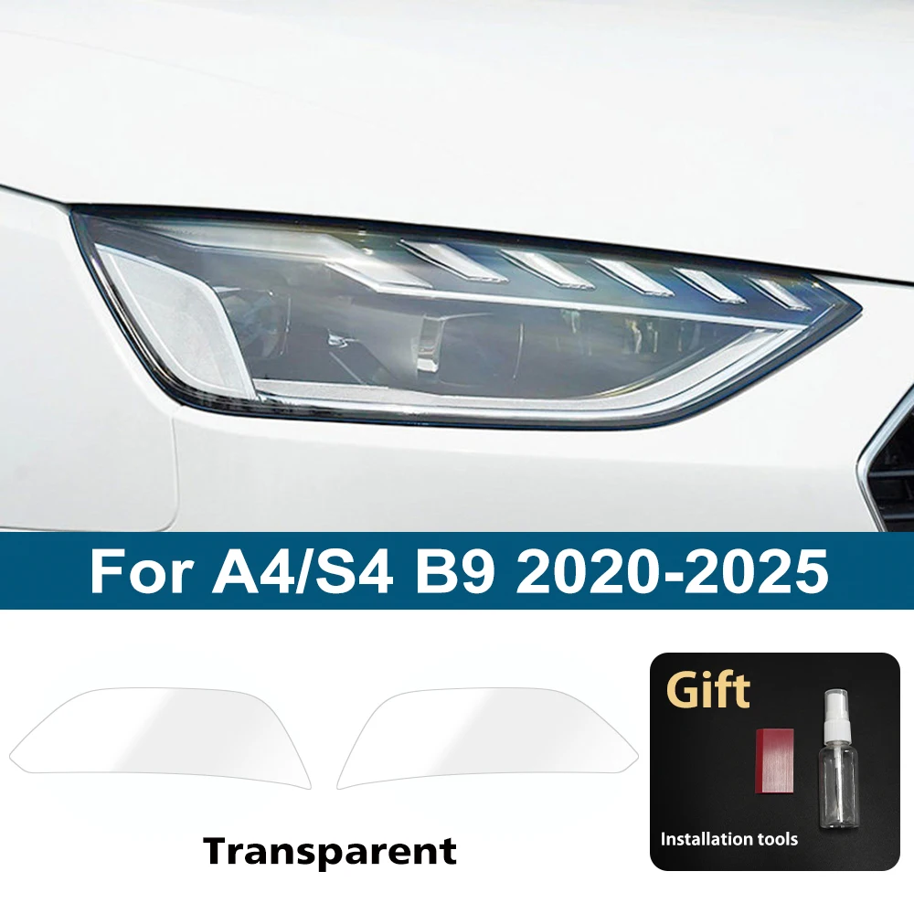 

Пленка Для Фар Audi A3/S3 8V 8Y A4/S4 B9 Из ТПУ/ППФ, Дымчато-черная, Предварительно Вырезанная, Устойчивая К Царапинам