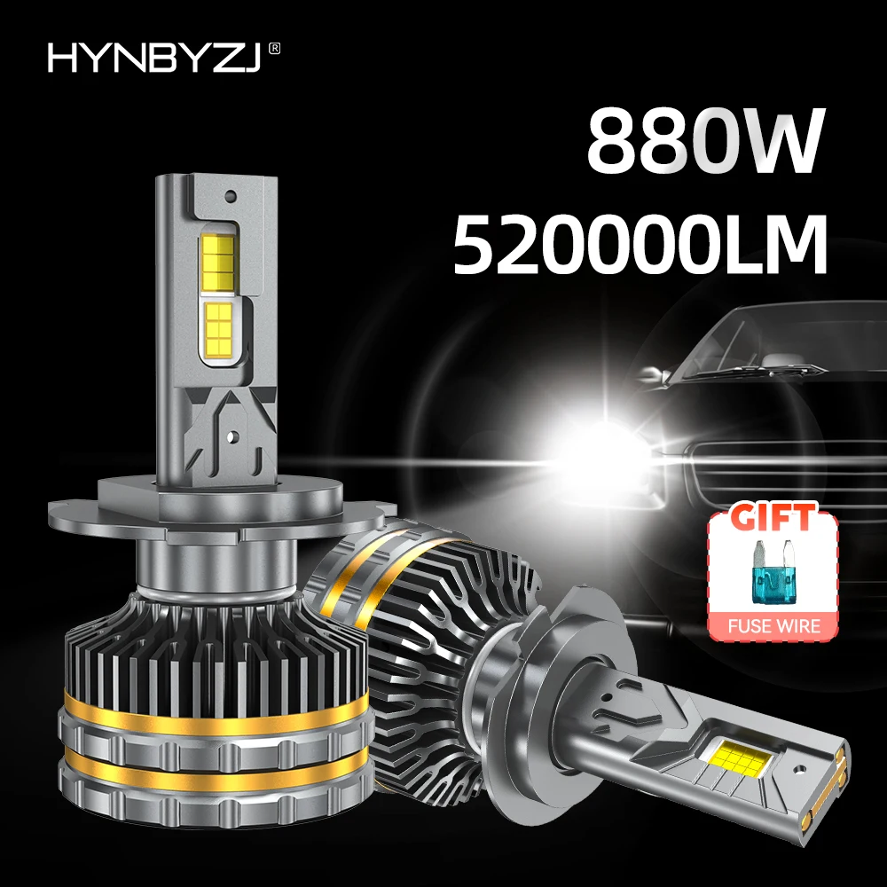 HYNBYZJ 880W, автомобильная лампа для передних фар