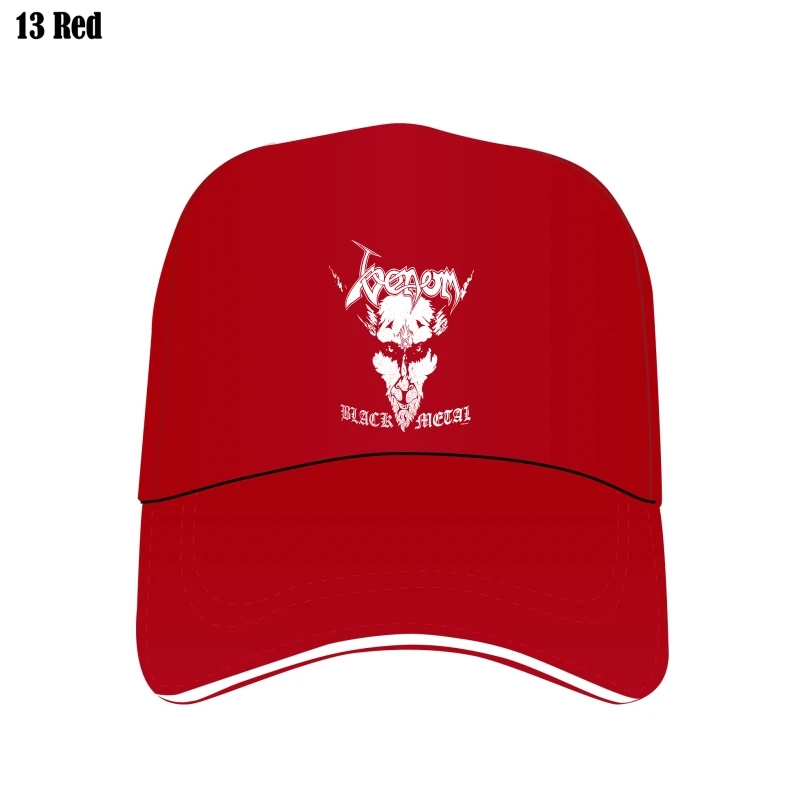 

Funny Hat Venom Black Metal Men'S Adult Cotton Bill Hats