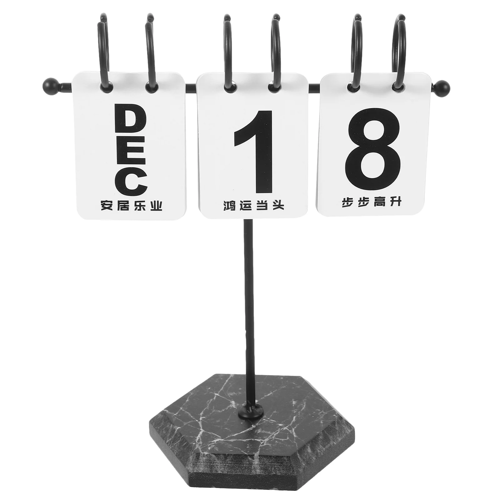 Настольный календарь офисные аксессуары деревенский многоразовый вечный