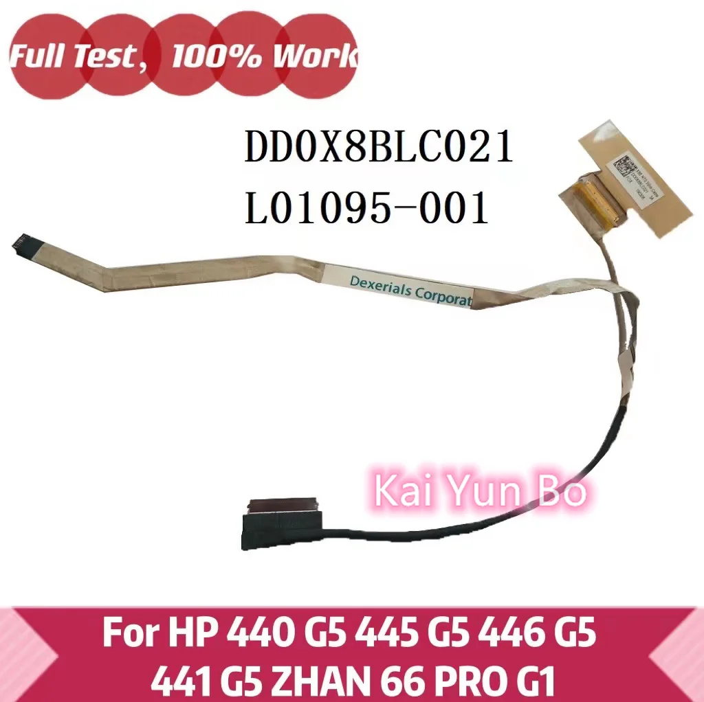

Laptop LCD/LED/LVDS Cable For HP Probook 440 G5 446 G5 441 ZHAN 66 PRO G1 DD0X8BLC021 DD0X8BLC001 DD0X8BLC100 X8B L01095-001