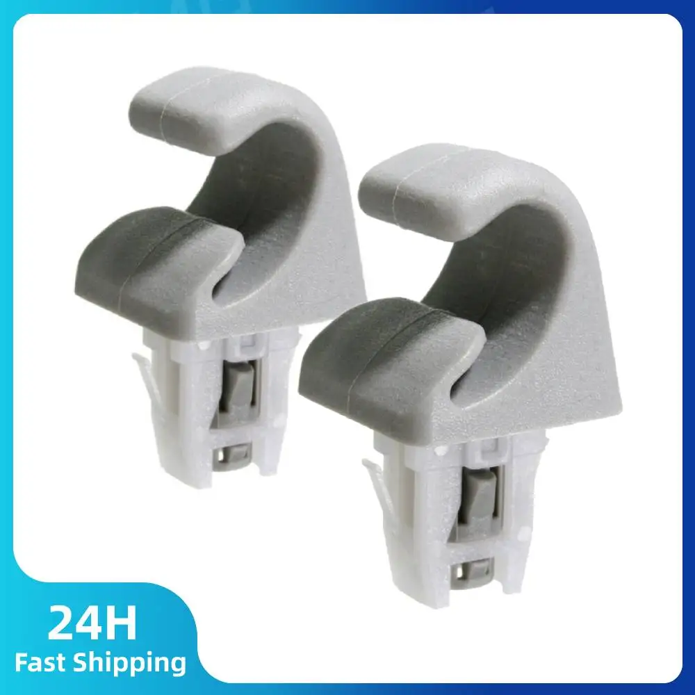 

2pcs Car Sun Visor Clips Sunvisor Bracket Hook Clip For Toyota Camry Corolla Highlander Prius RAV4 Sun Visor Retainer Clips