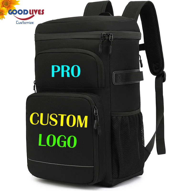 28L Outdoor Picnic Party Thermal Backpack Large Waterproof Thickened Cooler Bag Cool Storage Fresh-Keeping Insulated Bags