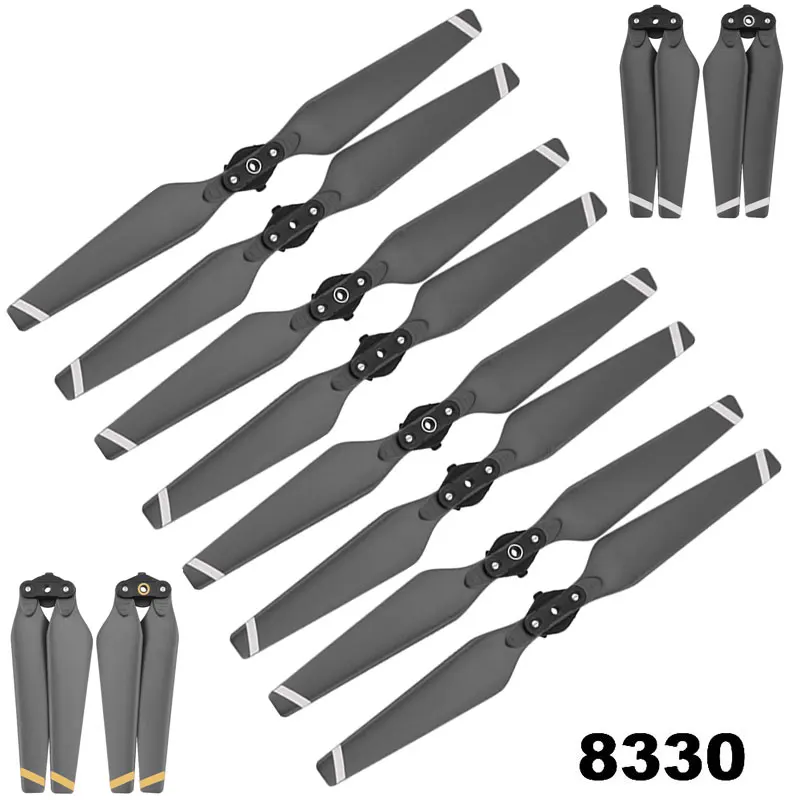 8pcs 8330 Propeller for DJI Mavic Pro Drone Folding Quick Release Props Replacement Blade Accessory Spare Parts CW CCW Fan
