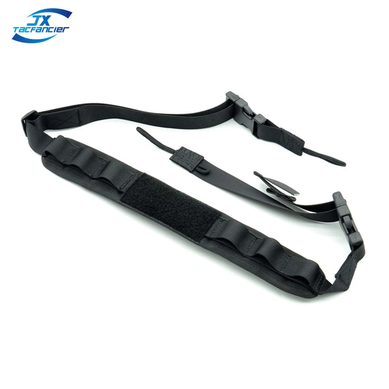 Tactical Rifle Sling SRB Side Release Buckle Shoulder Pad Secure Strap Nylon Loop Dual Point Camera Sling Hunting Accessories