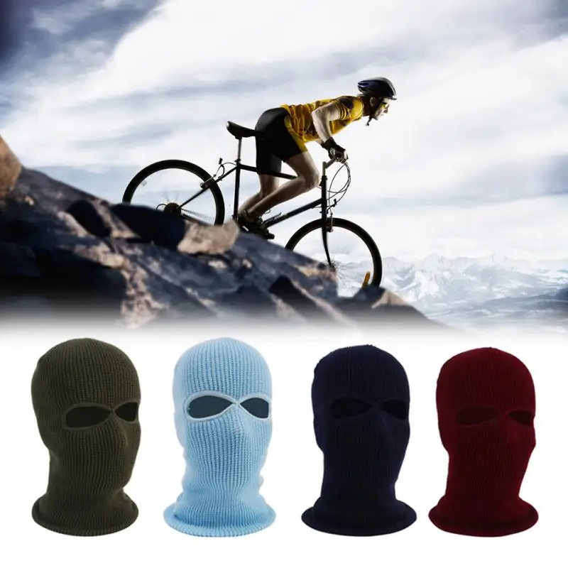 

Balaclava Cap Winter Sports Cold Protection Fleece Cap Ski Warm Headgear Windproof Riding Outdoor Sport Full Face Mask Unisex