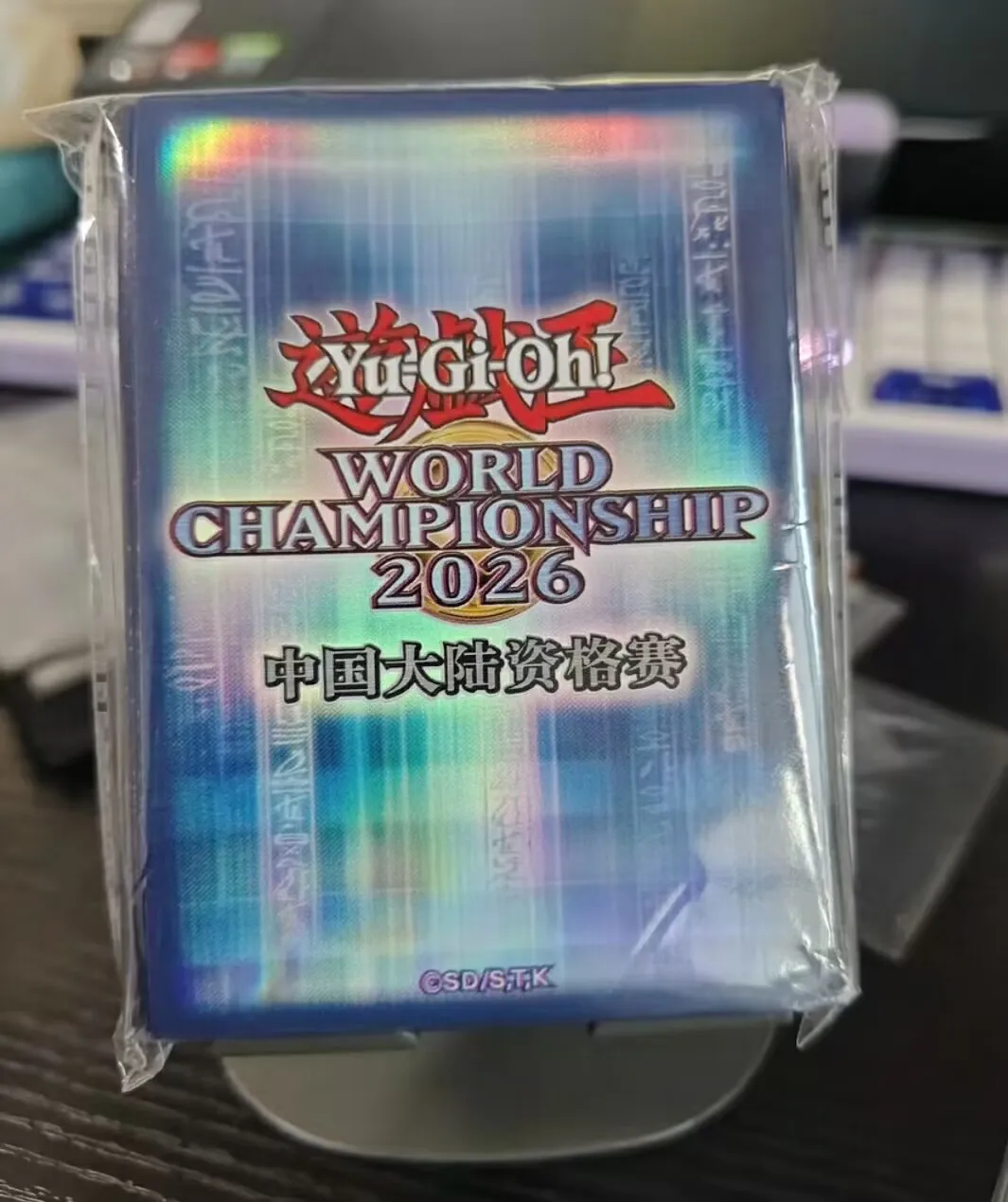 70 шт. Официальные защитные протекторы для карт Yugioh KONAMI Duel Monsters World Championship 2026, синяя версия, запечатанные, для коллекционеров и дуэлистов (art.: 3920dbe5f280f) - 3920dbe5f280f