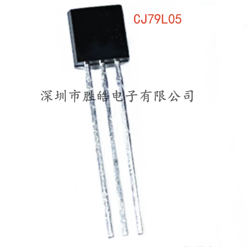 

(10PCS) NEW CJ79L05 0.1A / -5V / 0.625W Direct Voltage Regulator Circuit TO-92 CJ79L05 Integrated Circuit