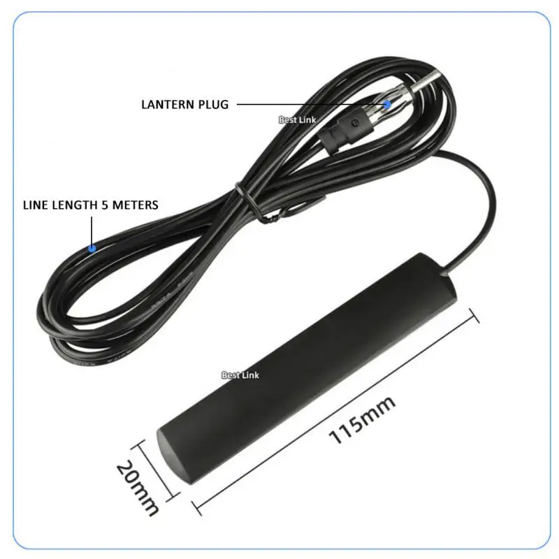 

Car Accessories Universal Stable Signal Signal Amp Amplifier For Vehicle Truck Motorcycle Boat Automobile Car Radio 3/5m