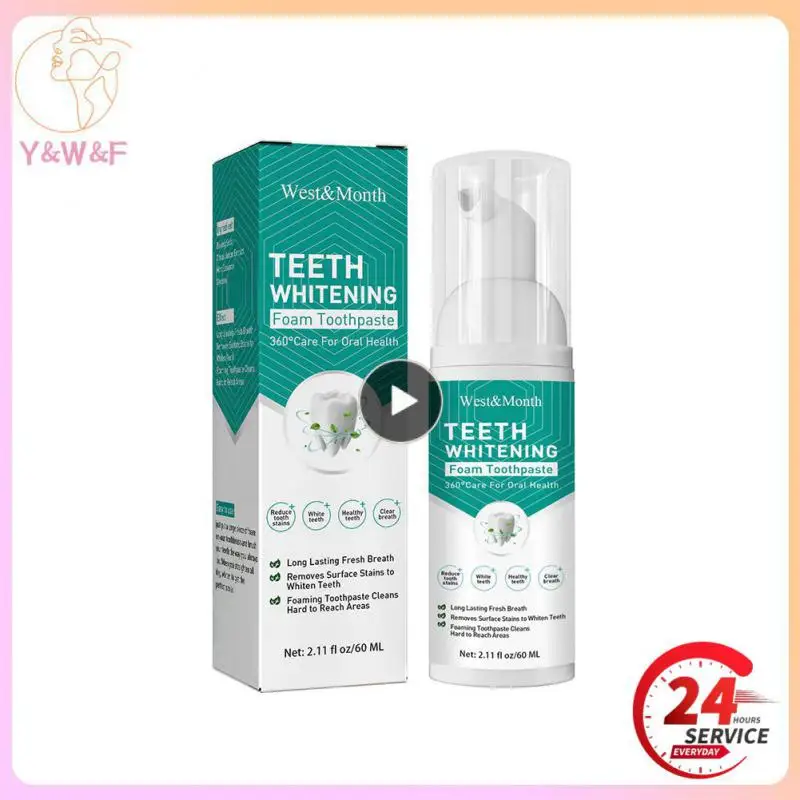 

Отбеливающая зубная паста-мусс из пены для глубокой очистки зубов, удаление зубного налета, натуральная мойка рта, освежающий дыхание, гигиена полости рта