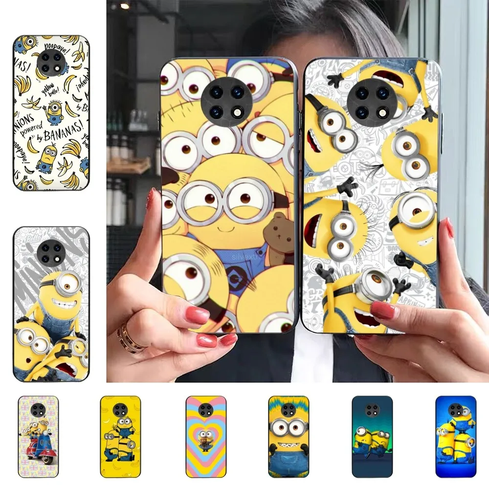 Милый чехол для телефона M-Minion с рисунком Redmi 5 6 7 8 9 10 plus pro A GO K20 K30 K40 F3 Fundas