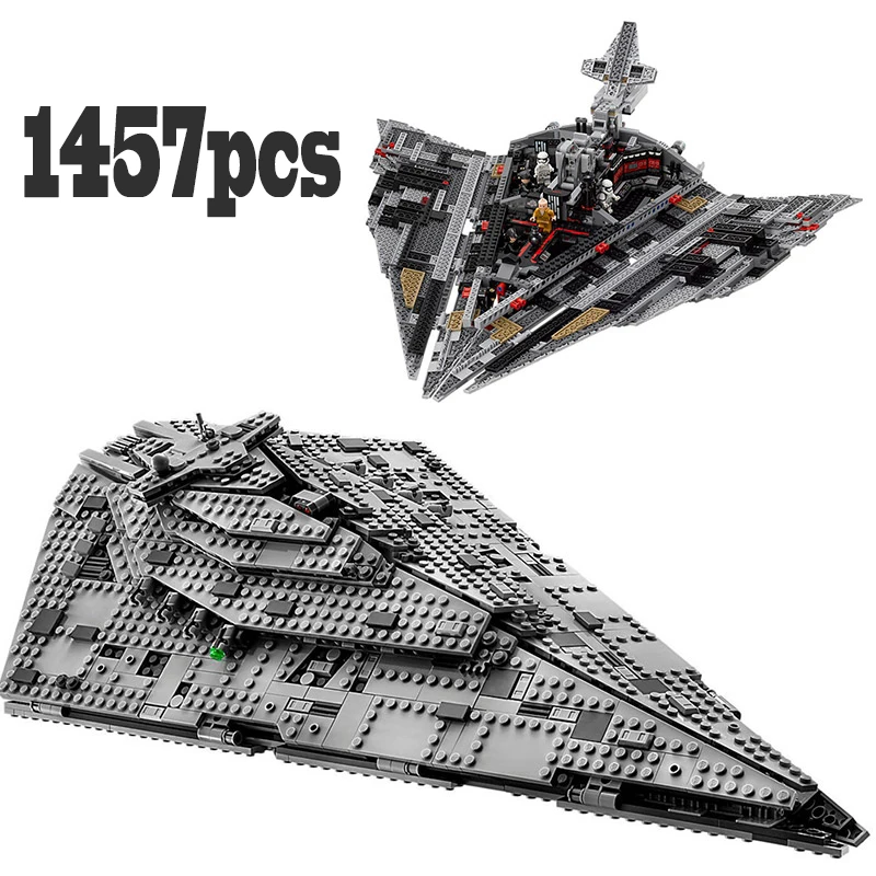 

Stock Nieuwe Hot 10901 Eerste Orde Star Destroyer Bouwsteen Bricks Speelgoed Building Blocks Children Model Gifts Toy